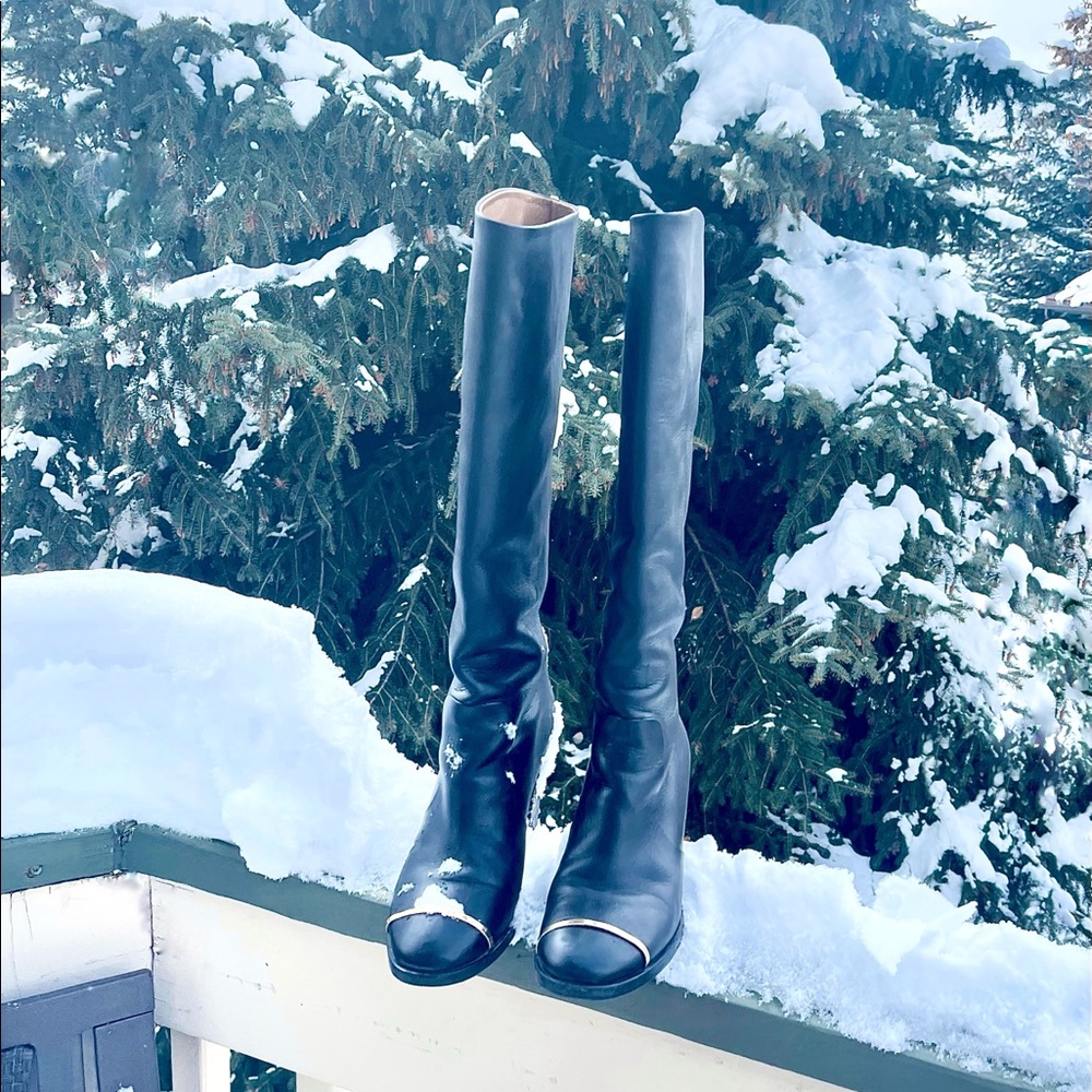 Chanel Riding Boot 40